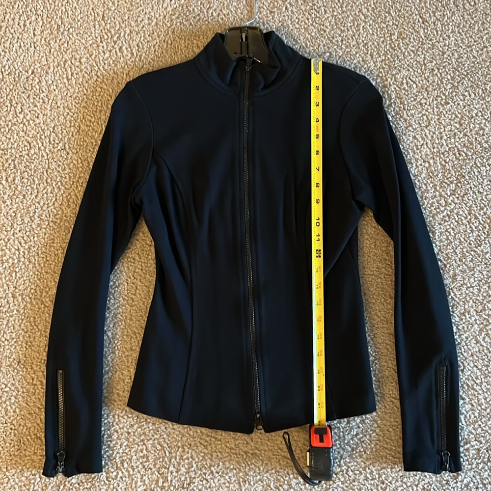 Cache Black Contour Zip Up Jacket - image 8